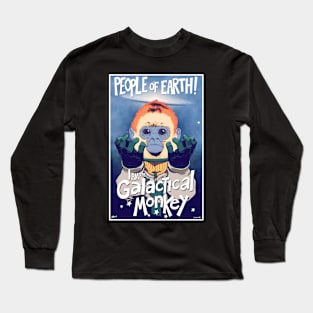 Galactical Monkey Long Sleeve T-Shirt